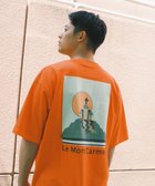 【シェアパーク/SHARE PARK / MEN】の【EC限定カラーあり・UVカット・吸水速乾】カラフルロゴバックプリントTシャツ オレンジ系|ID: prp329100003345612 ipo3291000000028143216