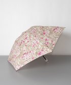 【アウロラ/AURORA】のJILL STUART ジル スチュアート アブストラクトフラワー柄 雨傘(クイックオープン折り畳みミニ傘) ピンクxベージュ|ID: prp329100003357008 ipo3291000000028396928