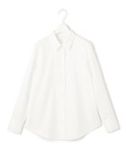 【アイシービー/iCB】の【洗える】CottonShirting ベーシックシャツ オフホワイト系|ID:prp329100003359367