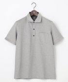 【ジョセフ アブード マウンテン/JOSEPH ABBOUD MOUNTAIN / MEN】の【速乾】WEB/一部店舗限定 シャンブレーポロシャツ ライトグレー系|ID: prp329100003361860 ipo3291000000029088363