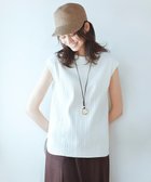 【23区/NIJYUSANKU】の【SLOW/洗える】ランダムリブフライス フレンチスリーブ カットソー 人気、トレンドファッション・服の通販 founy(ファニー) ファッション Fashion レディースファッション WOMEN トップス・カットソー Tops/Tshirt シャツ/ブラウス Shirts/Blouses ロング / Tシャツ T-Shirts カットソー Cut and Sewn 春 Spring 洗える Washable カットソー Cut And Sew ストライプ Stripe スリーブ Sleeve セットアップ Set Up フレンチ French S/S・春夏 Ss・Spring/Summer 夏 Summer 2023春夏・S/S Ss,Spring/Summer,2023 2023年 2023 thumbnail ホワイト系|ID: prp329100003368755 ipo3291000000028396413