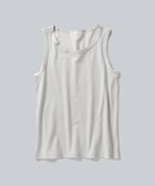 【ホワイトメイルズ/WHITE MAILS】のSPANDEX PAPER JERSEY タンクトップ クリーム|ID: prp329100003368769 ipo3291000000028396423