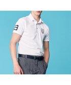 【23区 ゴルフ/23区GOLF / MEN】の【MEN】【吸水速乾/UVケア】エイトロックカノコ 半袖ポロシャツ ホワイト系|ID: prp329100003368774 ipo3291000000029088388