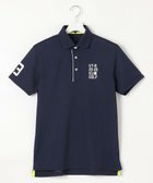 【23区 ゴルフ/23区GOLF / MEN】の【MEN】【吸水速乾/UVケア】エイトロックカノコ 半袖ポロシャツ ネイビー系|ID: prp329100003368774 ipo3291000000029088400