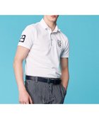 【23区 ゴルフ/23区GOLF / MEN】の【MEN】【吸水速乾/UVケア】エイトロックカノコ 半袖ポロシャツ ホワイト系|ID: prp329100003368774 ipo3291000000029849536