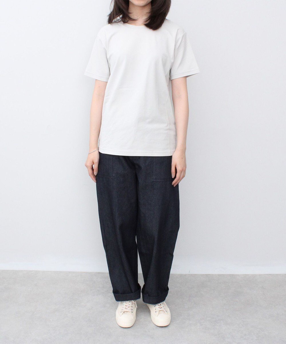 【ホワイトメイルズ/WHITE MAILS】の【UNISEX】SPANDEX PAPER JERSEY CREW NECK Tシャツ インテリア・キッズ・メンズ・レディースファッション・服の通販 founy(ファニー) 　ファッション　Fashion　レディースファッション　WOMEN　トップス・カットソー　Tops/Tshirt　シャツ/ブラウス　Shirts/Blouses　ロング / Tシャツ　T-Shirts　カットソー　Cut and Sewn　インナー　Inner　カットソー　Cut And Sew　吸水　Water Absorption　抗菌　Antibacterial　軽量　Lightweight　ジャージー　Jersey　ストレッチ　Stretch　バランス　Balance　ベーシック　Basic　ユニセックス　Unisex　冬　Winter　A/W・秋冬　Aw・Autumn/Winter・Fw・Fall-Winter　S/S・春夏　Ss・Spring/Summer　おすすめ　Recommend　夏　Summer　クリーム|ID: prp329100003368777 ipo3291000000023839911