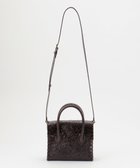 【グレース コンチネンタル/GRACE CONTINENTAL】のMini RS Handbag ダークブラウン|ID:prp329100003374344