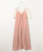 【フェルゥ/Feroux】の【セットアイテム】シュリンクインナー × キャミワンピース 人気、トレンドファッション・服の通販 founy(ファニー) ファッション Fashion レディースファッション WOMEN ワンピース Dress キャミワンピース No Sleeve Dresses S/S・春夏 Ss・Spring/Summer インナー Inner キャミワンピース Cami Dress サンダル Sandals スポーツ Sports トレンド Trend プレーン Plane 夏 Summer 春 Spring thumbnail ピンク系|ID: prp329100003377224 ipo3291000000029171574