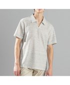 【ジョゼフ オム/JOSEPH HOMME / MEN】の【WEB限定商品】トップヘリンボンジャージー スキッパー ライトグレー系|ID: prp329100003388948 ipo3291000000029088246