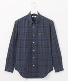 【ダックス/DAKS / MEN】の【夏の長袖シャツ】タイプライター・スムースウォッシュ・チェックシャツ 人気、トレンドファッション・服の通販 founy(ファニー) ファッション Fashion メンズファッション MEN トップス・カットソー Tops/Tshirt/Men シャツ Shirts S/S・春夏 Ss・Spring/Summer カフス Cuffs タイプライター Typewriter チェック Check フォルム Form フロント Front ポケット Pocket ラウンド Round リラックス Relax 夏 Summer 春 Spring 長袖 Long Sleeve thumbnail ネイビー系4|ID: prp329100003390623 ipo3291000000027429595