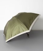 【アウロラ/AURORA】のBeaurance(ビューランス)グログランリボン雨傘(折り畳みミニ傘) カーキ|ID: prp329100003405125 ipo3291000000023995050