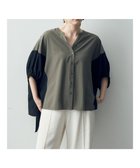 【イェッカ ヴェッカ/YECCA VECCA】のサイドリボンスキッパーシャツ Khaki|ID: prp329100003415071 ipo3291000000026814741