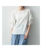 【イェッカ ヴェッカ/YECCA VECCA】の袖タックデザインブラウス Off White|ID:prp329100003415136