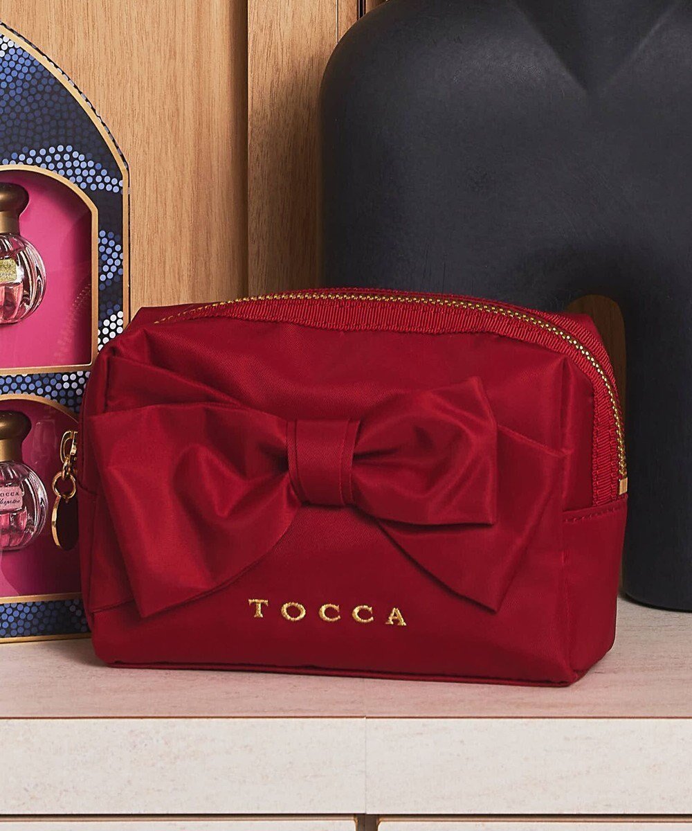 【トッカ/TOCCA】のRIBBON KNOT POUCH ポーチ 人気、トレンドファッション・服の通販 founy(ファニー) 　ファッション　Fashion　レディースファッション　WOMEN　財布　Wallets　ポーチ　Pouches　ギフト プレゼント　Gift Present　コンパクト　Compact　フォルム　Form　フロント　Front　ポケット　Pocket　ポーチ　Pouch　モチーフ　Motif　リボン　Ribbon　エレガント 上品　Elegant　財布　Wallet　 other-1|ID: prp329100003417190 ipo3291000000028437362