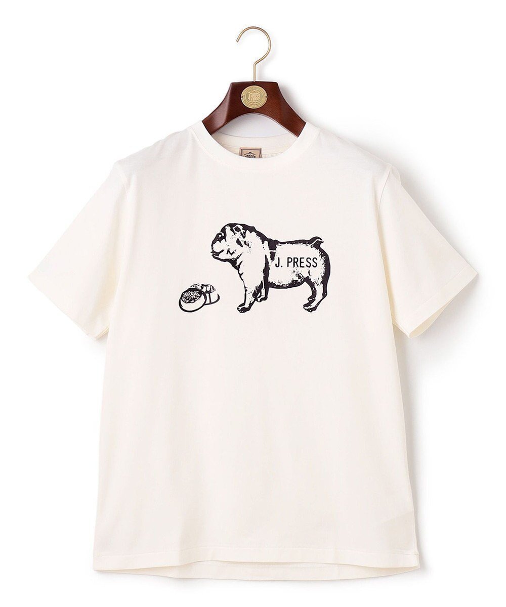 【ジェイ プレス/J.PRESS / MEN】の【WEB限定】ブルドッググラフィック Tシャツ 人気、トレンドファッション・服の通販 founy(ファニー) 　ファッション　Fashion　メンズファッション　MEN　トップス・カットソー　Tops/Tshirt/Men　シャツ　Shirts　S/S・春夏　Ss・Spring/Summer　カットソー　Cut And Sew　グラフィック　Graphic　ジャケット　Jacket　フィット　Fit　プリント　Print　メンズ　Mens　モチーフ　Motif　レギュラー　Regular　夏　Summer　春　Spring　 other-1|ID: prp329100003419589 ipo3291000000026151088