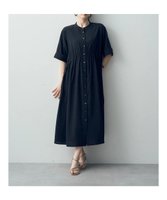 【イェッカ ヴェッカ/YECCA VECCA】のドロストデザインシャツワンピース 人気、トレンドファッション・服の通販 founy(ファニー) ファッション Fashion レディースファッション WOMEN ワンピース Dress シャツワンピース Shirt Dresses S/S・春夏 Ss・Spring/Summer ギャザー Gather フレア Flare ポケット Pocket ロールアップ Roll Up 再入荷 Restock/Back In Stock/Re Arrival 夏 Summer 春 Spring |ID:prp329100003428074