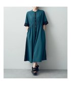 【イェッカ ヴェッカ/YECCA VECCA】のドロストデザインシャツワンピース Green|ID: prp329100003428074 ipo3291000000028633785