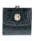 【アナスイ/ANNA SUI】のルーミー 口金二つ折り財布 人気、トレンドファッション・服の通販 founy(ファニー) ファッション Fashion レディースファッション WOMEN 財布 Wallets エナメル Enamel ストーン Stone ブローチ Brooch 定番 Standard 財布 Wallet thumbnail グリーン|ID: prp329100003437401 ipo3291000000029446649