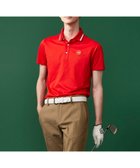 【23区 ゴルフ/23区GOLF / MEN】の盛夏対応のマルチ機能【接触冷感・UVケア・吸水速乾】【MEN】カノコシャツ オレンジ系|ID: prp329100003445585 ipo3291000000029087634