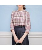 【エニィ スィス/any SiS】の【洗える】ソフトチェック ブラウス 人気、トレンドファッション・服の通販 founy(ファニー) ファッション Fashion レディースファッション WOMEN トップス・カットソー Tops/Tshirt シャツ/ブラウス Shirts/Blouses S/S・春夏 Ss・Spring/Summer カフス Cuffs スリット Slit チェック Check 夏 Summer 春 Spring 洗える Washable 秋 Autumn/Fall thumbnail ピンク系|ID: prp329100003455664 ipo3291000000026704653