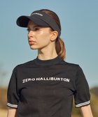 【ゼロハリバートン/ZERO HALLIBURTON】の【雑誌掲載】 デルタニットバイザー 82562 ZHG-CAP レディースサンバイザー ゴルフ ブラック|ID: prp329100003456787 ipo3291000000028396343