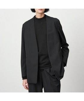 【エイトン/ATON】 COMPACT WOOL ノーカラージャケット人気、トレンドファッション・服の通販 founy(ファニー) ファッション Fashion レディースファッション WOMEN アウター Coat Outerwear ジャケット Jackets ノーカラージャケット No Collar Leather Jackets カーディガン Cardigan シルク Silk ジャケット Jacket ストレート Straight フィット Fit A/W・秋冬 Aw・Autumn/Winter・Fw・Fall-Winter 再入荷 Restock/Back In Stock/Re Arrival |ID:prp329100003458451