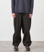 【エイトン/ATON】のHAND DYED NYLON オーバーパンツ - UNISEX BROWN|ID:prp329100003458476