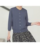 【ジェイ プレス/J.PRESS】の【洗える】レーヨンエリートストレッチ クルーネック カーディガン ブルーグレー系|ID: prp329100003460962 ipo3291000000027984598