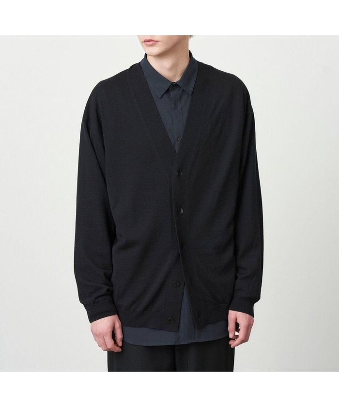 【エイトン/ATON】のWOOSTED WOOL オーバーサイズカーディガン - UNISEX インテリア・キッズ・メンズ・レディースファッション・服の通販 founy(ファニー) https://founy.com/ ファッション Fashion レディースファッション WOMEN トップス・カットソー Tops/Tshirt カーディガン Cardigans A/W・秋冬 Aw・Autumn/Winter・Fw・Fall-Winter ユニセックス Unisex カシミヤ Cashmere カーディガン Cardigan 別注 Special Order |ID: prp329100003460993 ipo3291000000026995148