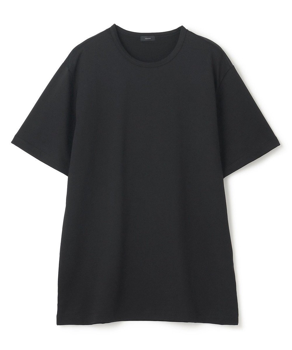 【ジョゼフ オム/JOSEPH HOMME / MEN】のSuvin Soft Jersey T-shirt インテリア・キッズ・メンズ・レディースファッション・服の通販 founy(ファニー) 　ファッション　Fashion　メンズファッション　MEN　トップス・カットソー　Tops/Tshirt/Men　シャツ　Shirts　A/W・秋冬　Aw・Autumn/Winter・Fw・Fall-Winter　S/S・春夏　Ss・Spring/Summer　インド　India　カットソー　Cut And Sew　ピーチ　Peach　ベーシック　Basic　エレガント 上品　Elegant　半袖　Short Sleeve　夏　Summer　ブラック系|ID: prp329100003472149 ipo3291000000029087862