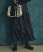 【23区/NIJYUSANKU】の【洗える】エアリージョーゼット ティアード スカート 人気、トレンドファッション・服の通販 founy(ファニー) ファッション Fashion レディースファッション WOMEN スカート Skirt ティアードスカート Tiered Skirts ヴィンテージ Vintage 洗える Washable ジョーゼット Georgette ストレッチ Stretch ティアード Tiered ティアードスカート Tiered Skirt 冬 Winter A/W・秋冬 Aw・Autumn/Winter・Fw・Fall-Winter 再入荷 Restock/Back In Stock/Re Arrival おすすめ Recommend 2023年 2023 2023-2024秋冬・A/W Aw/Autumn/Winter//Fw/Fall-Winter/2023-2024 thumbnail ブラック系|ID: prp329100003474428 ipo3291000000026014446