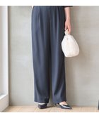 【自由区/JIYU-KU】の【セットアップ・洗える】トリアセジョーゼット パンツ ネイビー系|ID:prp329100003474452