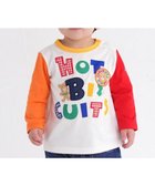 【ミキハウスホットビスケッツ/MIKI HOUSE HOT BISCUITS / KIDS】の【80-120cm】 カラフルロゴ 長袖Tシャツ マルチカラー|ID: prp329100003477003 ipo3291000000029386406