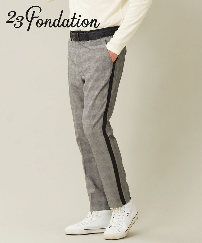 【23区 ゴルフ/23区GOLF / MEN】の【23Fondation/MEN】グレンチェック パンツ インテリア・キッズ・メンズ・レディースファッション・服の通販 founy(ファニー) https://founy.com/ ファッション Fashion メンズファッション MEN ボトムス Bottoms/Men コンビ Combination シンプル Simple ジャケット Jacket ストレッチ Stretch スポーティ Sporty チェック Check A/W・秋冬 Aw・Autumn/Winter・Fw・Fall-Winter |ID: prp329100003481153 ipo3291000000029087910