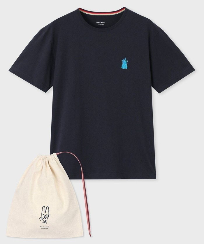 【ポール スミス/Paul Smith】の【ラウンジウェア】キャット 半袖Tシャツ インテリア・キッズ・メンズ・レディースファッション・服の通販 founy(ファニー) https://founy.com/ ファッション Fashion レディースファッション WOMEN トップス・カットソー Tops/Tshirt シャツ/ブラウス Shirts/Blouses ロング / Tシャツ T-Shirts おすすめ Recommend ギフト プレゼント Gift Present パジャマ Pajamas ポーチ Pouch ワンポイント One Point 半袖 Short Sleeve 巾着 Purse 猫 Cat |ID: prp329100003482458 ipo3291000000028392347