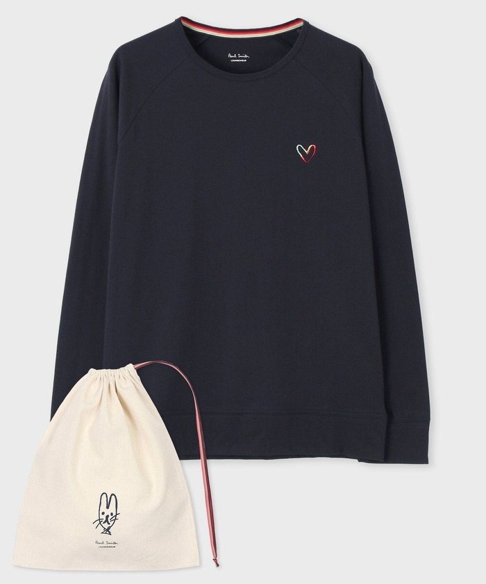 【ポール スミス/Paul Smith】の【ラウンジウェア】スワールハート 長袖Tシャツ インテリア・キッズ・メンズ・レディースファッション・服の通販 founy(ファニー) https://founy.com/ ファッション Fashion レディースファッション WOMEN トップス・カットソー Tops/Tshirt シャツ/ブラウス Shirts/Blouses ロング / Tシャツ T-Shirts おすすめ Recommend ギフト プレゼント Gift Present パジャマ Pajamas ポーチ Pouch 巾着 Purse 長袖 Long Sleeve |ID: prp329100003483955 ipo3291000000028392388