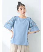 【アースミュージックアンドエコロジー/earth music&ecology】のフレア袖レースプルオーバー 人気、トレンドファッション・服の通販 founy(ファニー) ファッション Fashion レディースファッション WOMEN トップス・カットソー Tops/Tshirt シャツ/ブラウス Shirts/Blouses ロング / Tシャツ T-Shirts プルオーバー Pullover カットソー Cut and Sewn A/W・秋冬 Aw・Autumn/Winter・Fw・Fall-Winter カットソー Cut And Sew フェミニン Feminine フレア Flare ポケット Pocket レース Race エレガント 上品 Elegant thumbnail Sax|ID: prp329100003483968 ipo3291000000027405721