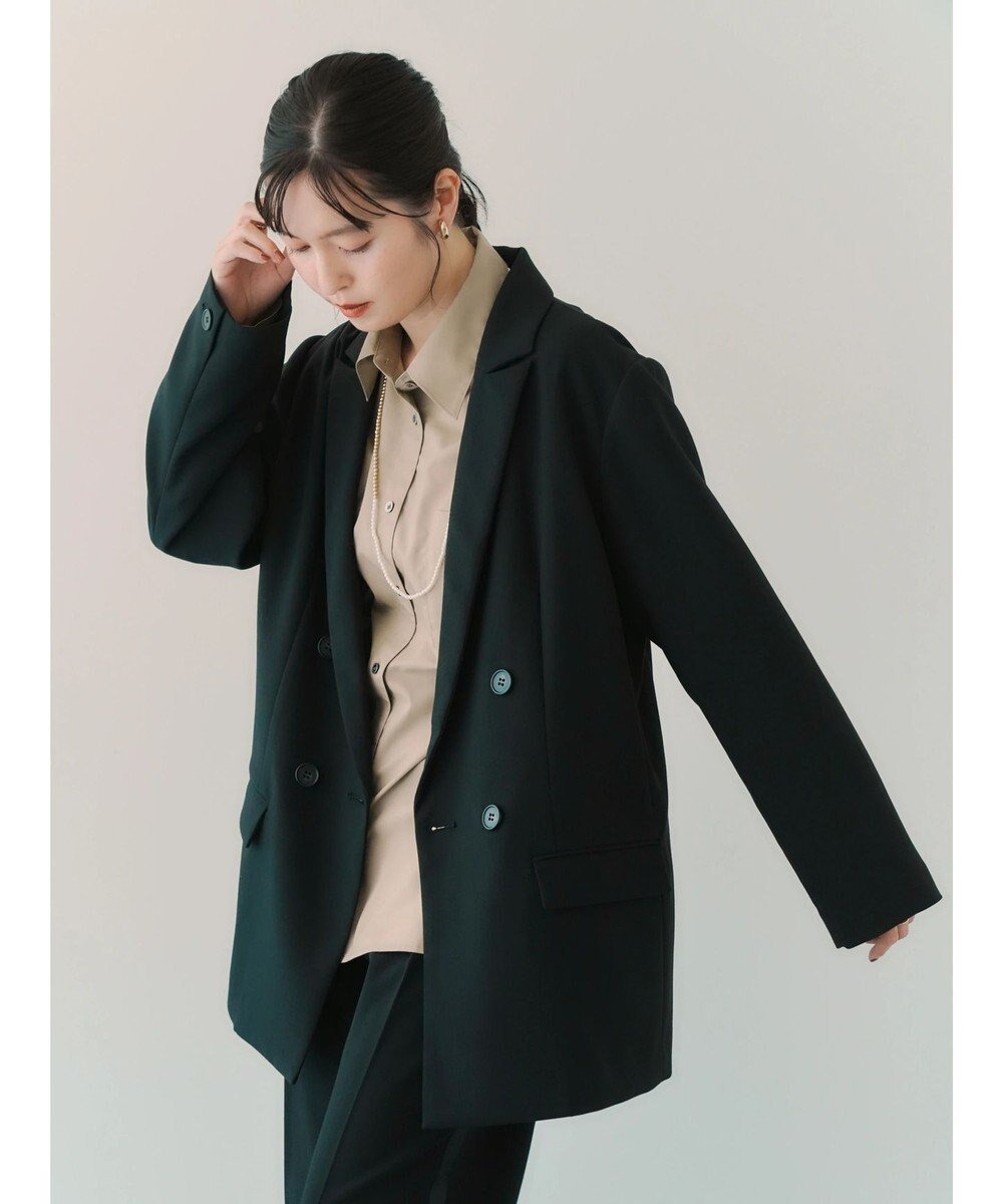 【イェッカ ヴェッカ/YECCA VECCA】のストレッチロングジャケット 人気、トレンドファッション・服の通販 founy(ファニー) 　ファッション　Fashion　レディースファッション　WOMEN　アウター　Coat Outerwear　ジャケット　Jackets　おすすめ　Recommend　シェイプ　Shape　ジャケット　Jacket　ストレッチ　Stretch　セットアップ　Set Up　ベーシック　Basic　ポケット　Pocket　レギュラー　Regular　 other-1|ID: prp329100003484015 ipo3291000000029201334