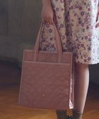 【トッカ/TOCCA】の【A4サイズ・撥水】CHECKER CLOVER QUILT TOTE トートバッグ 人気、トレンドファッション・服の通販 founy(ファニー) ファッション Fashion レディースファッション WOMEN バッグ Bag シンプル Simple トリミング Trimming ポケット Pocket マグネット Magnet モダン Modern モチーフ Motif 財布 Wallet thumbnail ピンク系|ID: prp329100003485675 ipo3291000000029166432