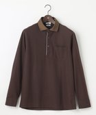 【ジョセフ アブード/JOSEPH ABBOUD / MEN】の【オーガニックコットン】ダディポロシャツ ダークブラウン系|ID: prp329100003485694 ipo3291000000029847392