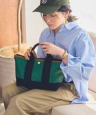 【トプカピ/TOPKAPI】のSCOTCH GRAIN スコッチグレイン ネオレザー ミニ トートバッグ レオパード グリーン|ID:prp329100003487846