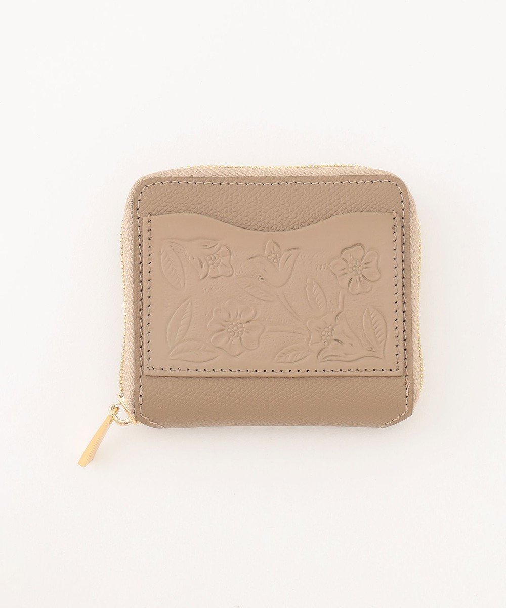 【グレース コンチネンタル/GRACE CONTINENTAL】のEmboss Wallet インテリア・キッズ・メンズ・レディースファッション・服の通販 founy(ファニー) 　ファッション　Fashion　レディースファッション　WOMEN　財布　Wallets　ウォレット　Wallet　ヴィンテージ　Vintage　コイン　Coin　コンパクト　Compact　財布　Wallet　定番　Standard　ハンド　Hand　ポケット　Pocket　グレージュ|ID: prp329100003497371 ipo3291000000029167356