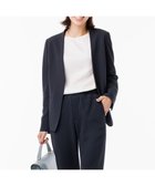 【アンフィーロ 自由区/UNFILO】の【セレモニー】BEAUTY MOVE ノーカラージャケット ネイビー|ID: prp329100003497385 ipo3291000000036378547