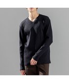 【ジョゼフ オム/JOSEPH HOMME / MEN】の【LEON 9月号掲載】テックリブジャージー Vネックカットソー ブラック系|ID: prp329100003497417 ipo3291000000029087300