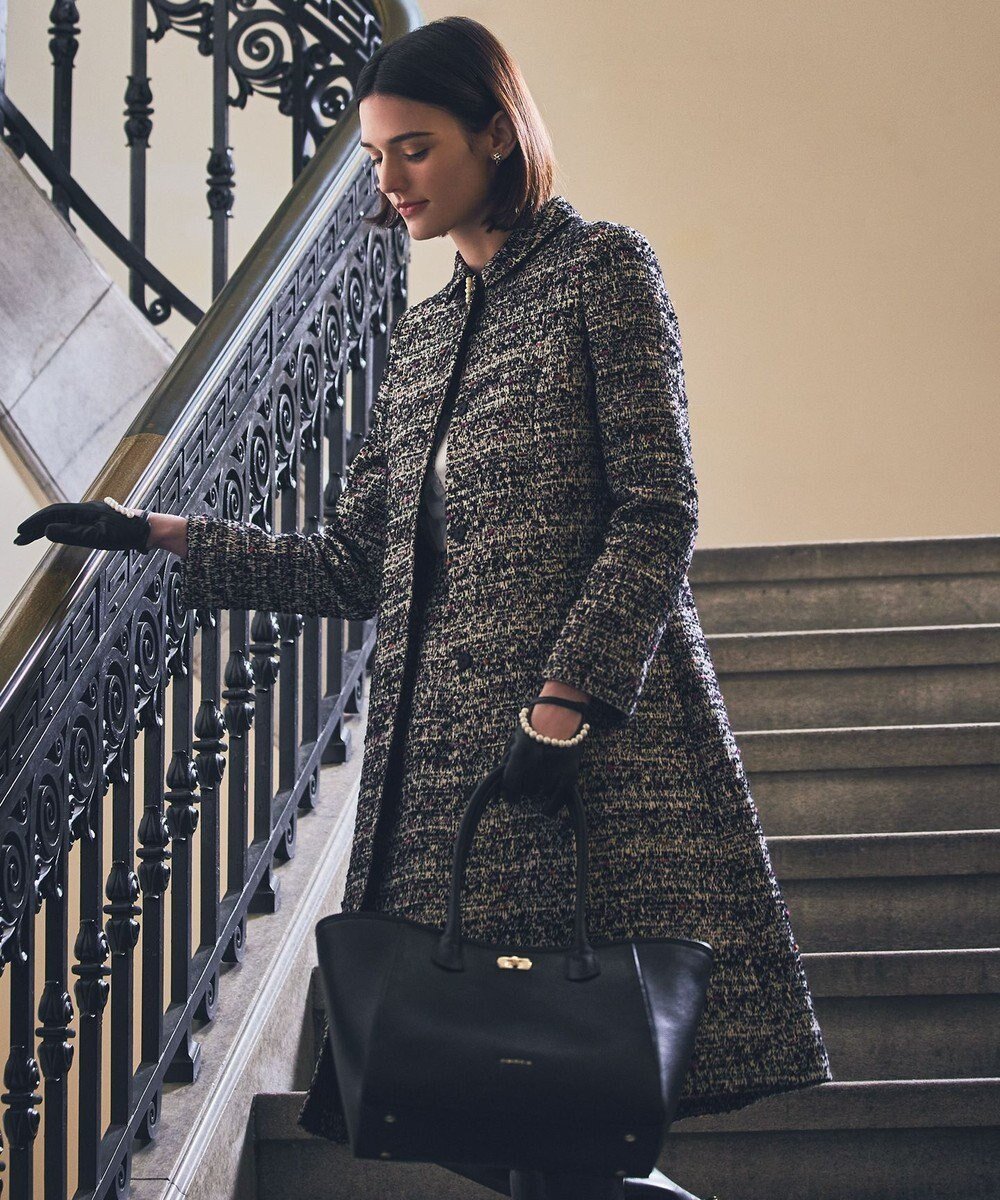 【トッカ/TOCCA】のCAMELOT TWEED コート 人気、トレンドファッション・服の通販 founy(ファニー) 　ファッション　Fashion　レディースファッション　WOMEN　アウター　Coat Outerwear　コート　Coats　ジャケット　Jackets　A/W・秋冬　Aw・Autumn/Winter・Fw・Fall-Winter　イタリア　Italy　ジャケット　Jacket　ローズ　Rose　今季　This Season　 other-1|ID: prp329100003500710 ipo3291000000029165111