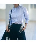 【23区/NIJYUSANKU】の【杏さん着用/洗える】CANCLINI バンドカラー シャツ 人気、トレンドファッション・服の通販 founy(ファニー) ファッション Fashion レディースファッション WOMEN トップス・カットソー Tops/Tshirt シャツ/ブラウス Shirts/Blouses イタリア Italy インナー Inner 洗える Washable シンプル Simple ストライプ Stripe スリーブ Sleeve ダブル Double ツイル Twill デニム Denim 定番 Standard バランス Balance ベーシック Basic 無地 Plain Color A/W・秋冬 Aw・Autumn/Winter・Fw・Fall-Winter 冬 Winter 再入荷 Restock/Back In Stock/Re Arrival 2023年 2023 2023-2024秋冬・A/W Aw/Autumn/Winter//Fw/Fall-Winter/2023-2024 エレガント 上品 Elegant thumbnail サックスブルーストライプ|ID: prp329100003500713 ipo3291000000029165135