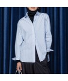 【23区/NIJYUSANKU】の【洗える】CANCLINI ベーシック シャツ 人気、トレンドファッション・服の通販 founy(ファニー) ファッション Fashion レディースファッション WOMEN トップス・カットソー Tops/Tshirt シャツ/ブラウス Shirts/Blouses イタリア Italy インナー Inner エレガント 上品 Elegant 洗える Washable シンプル Simple ストライプ Stripe スリーブ Sleeve ダブル Double ツイル Twill デニム Denim 定番 Standard ベーシック Basic 無地 Plain Color ロング Long A/W・秋冬 Aw・Autumn/Winter・Fw・Fall-Winter 冬 Winter 再入荷 Restock/Back In Stock/Re Arrival おすすめ Recommend 2023年 2023 2023-2024秋冬・A/W Aw/Autumn/Winter//Fw/Fall-Winter/2023-2024 thumbnail サックスブルーストライプ|ID: prp329100003500714 ipo3291000000029165181