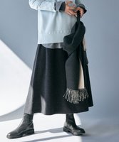 【アイシービー/iCB】のミルドウール ニットスカート 人気、トレンドファッション・服の通販 founy(ファニー) ファッション Fashion レディースファッション WOMEN スカート Skirt エレガント 上品 Elegant カーディガン Cardigan 吸水 Water Absorption ストライプ Stripe セットアップ Set Up フレア Flare マキシ Maxi ロング Long A/W・秋冬 Aw・Autumn/Winter・Fw・Fall-Winter 再入荷 Restock/Back In Stock/Re Arrival おすすめ Recommend 2023年 2023 2023-2024秋冬・A/W Aw/Autumn/Winter//Fw/Fall-Winter/2023-2024 |ID:prp329100003510813