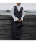 【アイシービー/iCB】のロービングツイード ワンピース 人気、トレンドファッション・服の通販 founy(ファニー) ファッション Fashion レディースファッション WOMEN スカート Skirt 2023年 2023 2023-2024秋冬・A/W Aw/Autumn/Winter//Fw/Fall-Winter/2023-2024 A/W・秋冬 Aw・Autumn/Winter・Fw・Fall-Winter イタリア Italy カットソー Cut And Sew ジャケット Jacket セレモニー Ceremony ツイード Tweed thumbnail ブラック×オフホワイト系|ID: prp329100003510933 ipo3291000000029164487