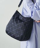 【ラシット/russet】の【WEB限定色あり】ラージショルダーバッグ(CE-1178) Black/Navy|ID:prp329100003510946